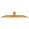 Ekena Millwork Portland Rough Sawn Timber Gable Bracket, Western Red Cedar, 72"W x 15"H x 4"D x 6"F, 5/12 Pitch GBW072X15X0406POR00RWR - alternate 1